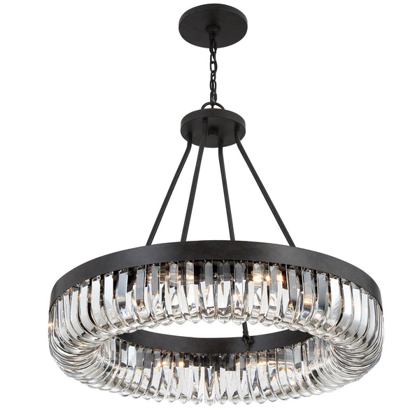 Allegra 28.25'' Ten Light Chandelier, Charcoal Bronze - Alternate Product Image 1.jpg