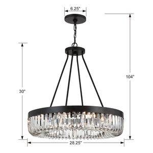Allegra 28.25'' Ten Light Chandelier, Charcoal Bronze Alt 4.jpg