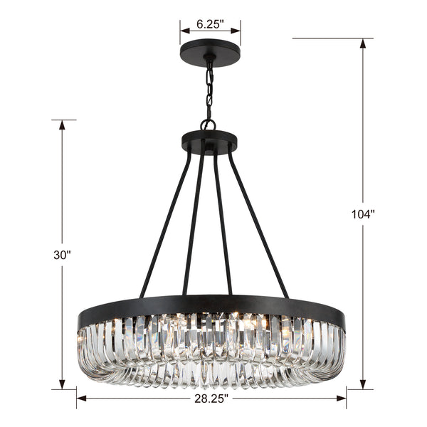 Allegra 28.25'' Ten Light Chandelier, Charcoal Bronze Alt 4.jpg