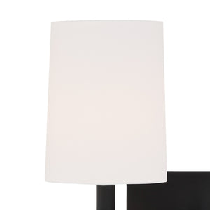 Broderick 13.75'' Two Light Wall Sconce, Black - Alternate Product Image 2.jpg