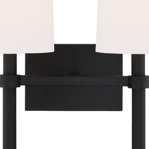 Broderick 13.75'' Two Light Wall Sconce, Black - Alternate Product Image 3.jpg
