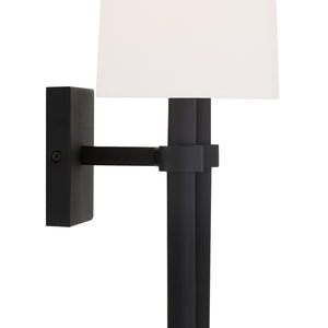 Broderick 13.75'' Two Light Wall Sconce, Black Alt 4.jpg