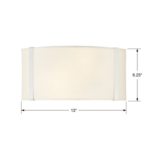 Fuller 13'' Two Light Wall Sconce, Polished Nickel - Alternate Product Image 3.jpg