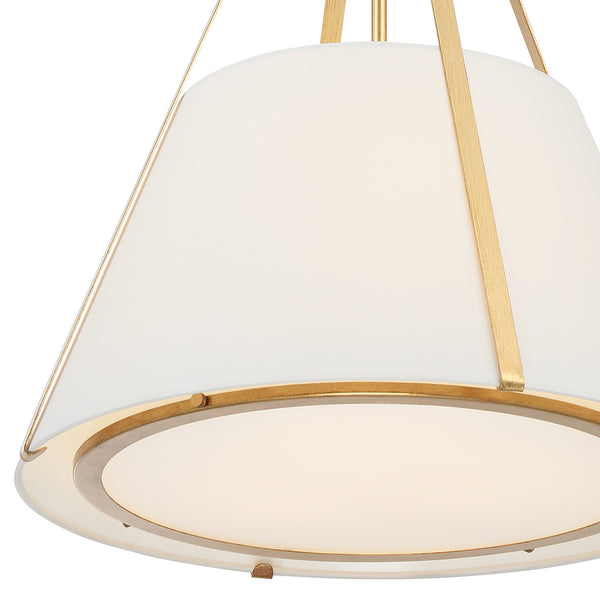 Fuller 20'' Three Light Pendant, Antique Gold - Alternate Product Image 3.jpg