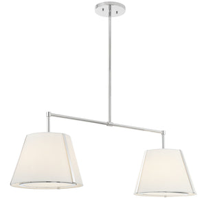 Fuller 14.5'' Four Light Chandelier, Polished Nickel - Alternate Product Image 1.jpg