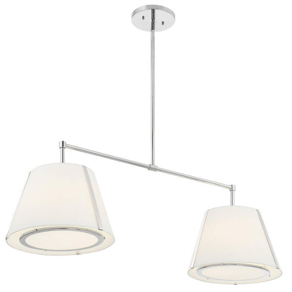 Fuller 14.5'' Four Light Chandelier, Polished Nickel - Alternate Product Image 2.jpg