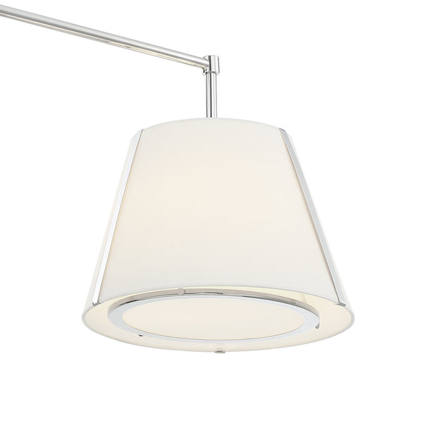 Fuller 14.5'' Four Light Chandelier, Polished Nickel - Alternate Product Image 3.jpg