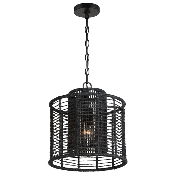 Jayda 12.5'' One Light Pendant, Matte Black - Alternate Product Image 2.jpg