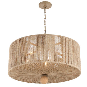 Jeslyn 24'' Five Light Pendant, Burnished Silver - Alternate Product Image 1.jpg