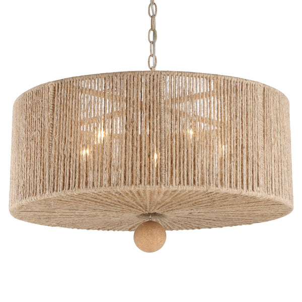Jeslyn 24'' Five Light Pendant, Burnished Silver - Alternate Product Image 2.jpg