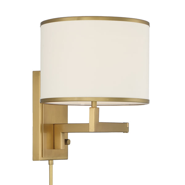 Madelyn 10'' One Light Wall Sconce, Aged Brass - Alternate Product Image 3.jpg
