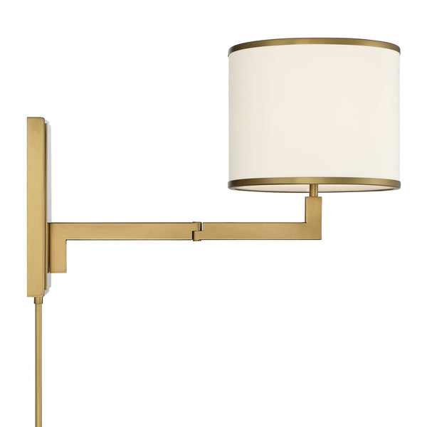 Madelyn 10'' One Light Wall Sconce, Aged Brass Alt 5.jpg