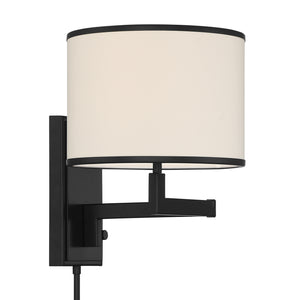 Madelyn 10'' One Light Wall Sconce, Matte Black - Alternate Product Image 3.jpg