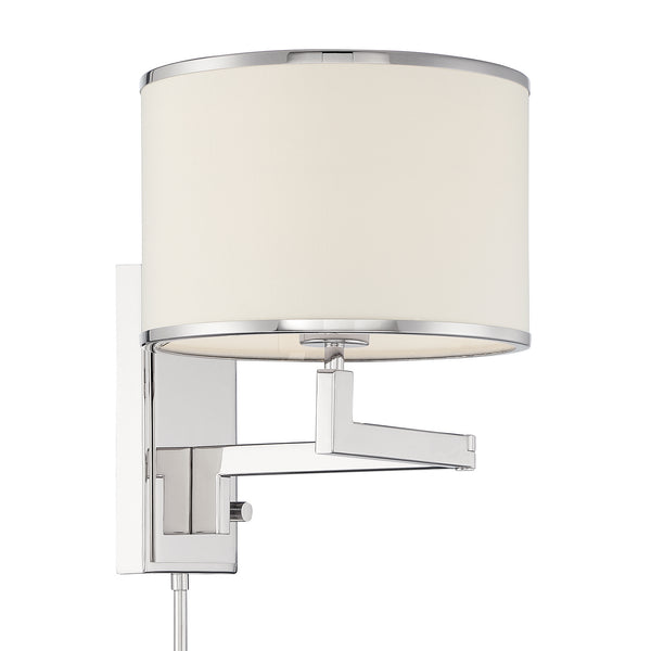 Madelyn 10'' One Light Wall Sconce, Polished Nickel - Alternate Product Image 3.jpg