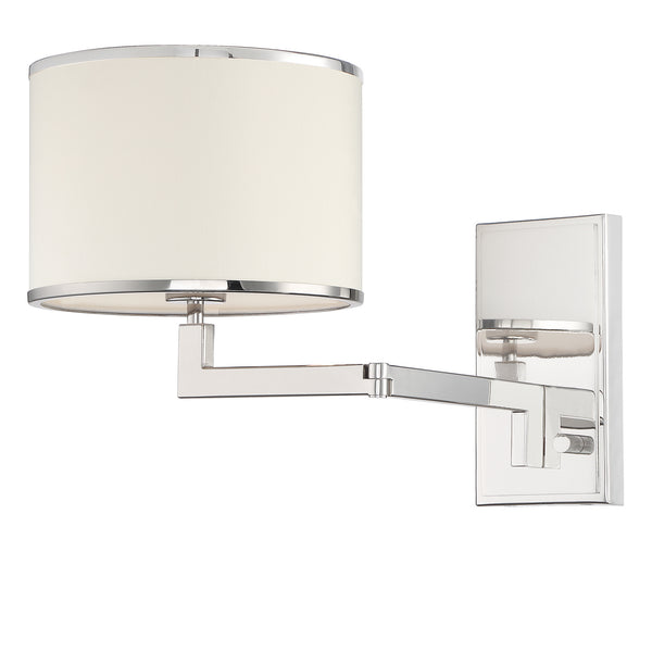 Madelyn 10'' One Light Wall Sconce, Polished Nickel Alt 4.jpg