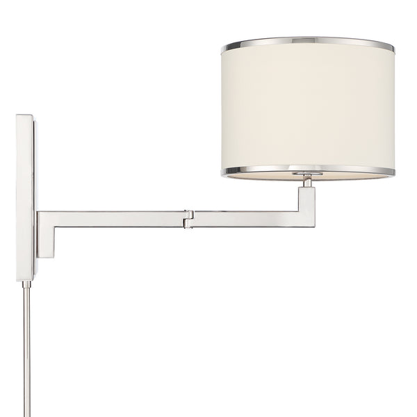 Madelyn 10'' One Light Wall Sconce, Polished Nickel Alt 5.jpg