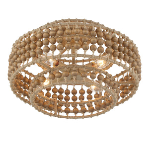 Sylvie 16'' Four Light Semi Flush Mount, Burnished Silver - Alternate Product Image 1.jpg