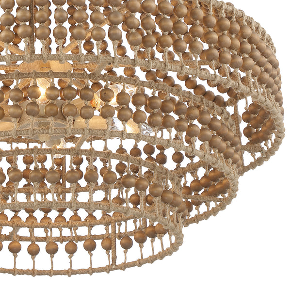 Sylvie 26.75'' Six Light Chandelier, Burnished Silver Alt 4.jpg