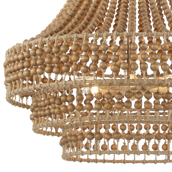 Sylvie 26.75'' Six Light Chandelier, Burnished Silver Alt 5.jpg