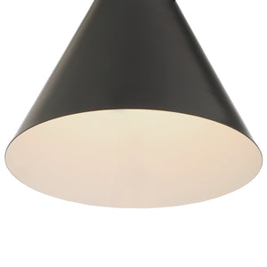 Xavian 12'' One Light Pendant, Matte Black - Alternate Product Image 3.jpg