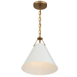 Xavian 12'' One Light Pendant, Gold - Alternate Product Image 2.jpg