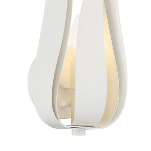 Laurel 8'' One Light Wall Sconce, Matte White - Alternate Product Image 2.jpg