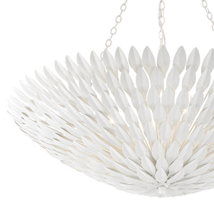 Laurel 30'' Eight Light Chandelier, Matte White - Alternate Product Image 2.jpg