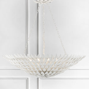 Laurel 30'' Eight Light Chandelier, Matte White - Alternate Product Image 3.jpg