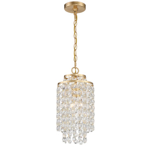 Gabriana 7'' One Light Chandelier, Antique Gold - Alternate Product Image 1.jpg