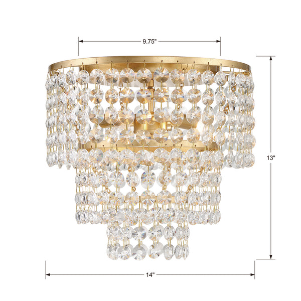 Gabriana 14'' Three Light Flush Mount, Antique Gold - Alternate Product Image 3.jpg