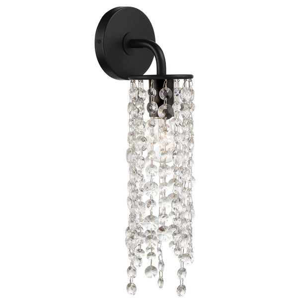 Gabriana 4'' One Light Wall Sconce, Matte Black - Alternate Product Image 1.jpg