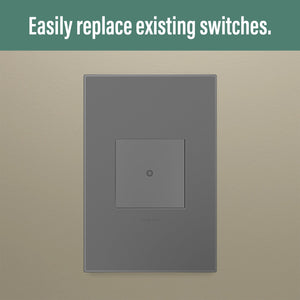 adorne® WNAL10M1 Smart Switch with Netatmo, Magnesium