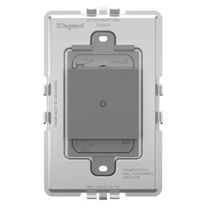 adorne® WNAL23M1 Wireless Smart Switch with Netatmo, Magnesium