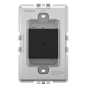 adorne® WNAL23G1 Wireless Smart Switch with Netatmo, Graphite