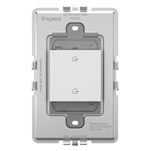 adorne® WNAL33W1 Home/Away Wireless Smart Switch with Netatmo, White