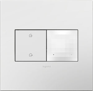 adorne® WNAL33W1 Home/Away Wireless Smart Switch with Netatmo, White