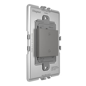 adorne® WNAL33M1 Home/Away Wireless Smart Switch with Netatmo, Magnesium