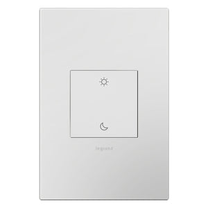 adorne® WNAL43W1 Wake/Sleep Wireless Smart Switch with Netatmo, White