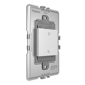 adorne® WNAL43W1 Wake/Sleep Wireless Smart Switch with Netatmo, White