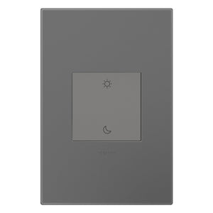 adorne® WNAL43M1 Wake/Sleep Wireless Smart Switch with Netatmo, Magnesium