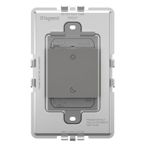 adorne® WNAL43M1 Wake/Sleep Wireless Smart Switch with Netatmo, Magnesium