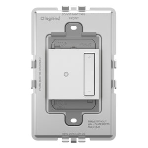 adorne® WNAL63W1 Wireless Smart Dimmer with Netatmo, White