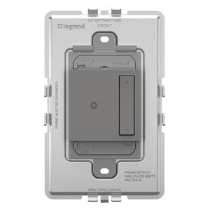 adorne® WNAL63M1 Wireless Smart Dimmer with Netatmo, Magnesium