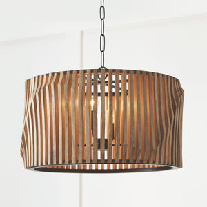 Archie 24'' Four Light Pendant, Light Wood and Matte Black - Alternate Product Image 2.jpg