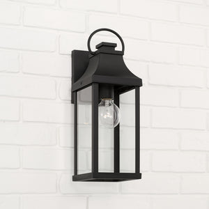 Lincoln 17.25'' One Light Outdoor Wall Lantern, Black - Alternate Product Image 2.jpg
