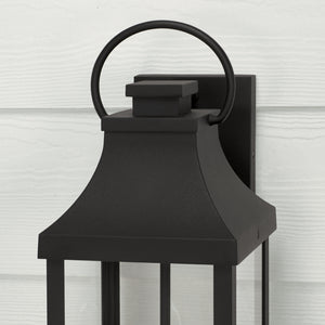 Lincoln 20.75'' Two Light Outdoor Wall Lantern, Black - Alternate Product Image 1.jpg
