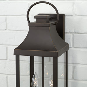 Lincoln 20.75'' Two Light Outdoor Wall Lantern, Oiled Bronze - Alternate Product Image 1.jpg
