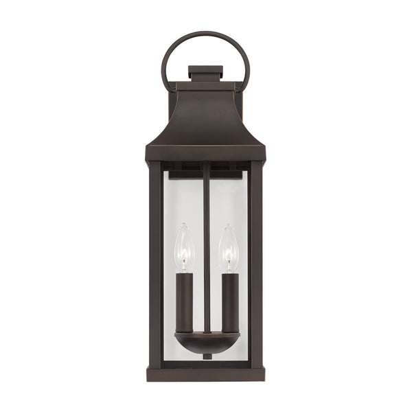 Lincoln 20.75'' Two Light Outdoor Wall Lantern, Oiled Bronze - Alternate Product Image 3.jpg