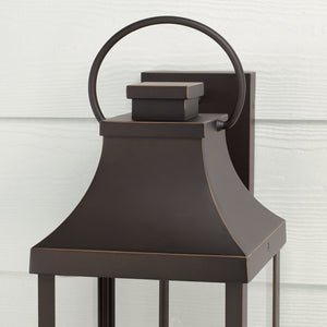 Lincoln 24'' Three Light Outdoor Wall Lantern, Oiled Bronze - Alternate Product Image 1.jpg