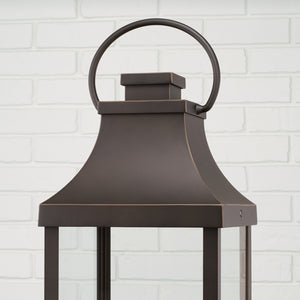 Lincoln 26.75'' Three Light Outdoor Post Lantern, Oiled Bronze - Alternate Product Image 1.jpg